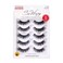 KISS Blowout False Eyelashes Pompadour 16 mm Includes 5 Pairs Of Lashes Contact Lens Friendly Easy to Apply Reusable Strip Lashes Glue On Lashes