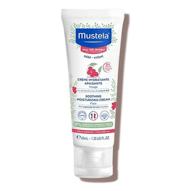 MUStela Soothing Moisturizing Cream Face 40 Ml