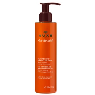 Nuxe Reve de Miel  Face Cleansing and MakeUp Removing Gel for Unisex 67 oz