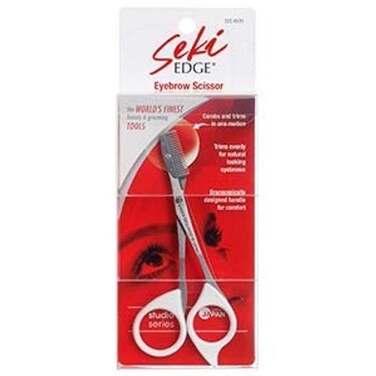 SEKI EDGE SS605 Eyebrow Comb Scissors