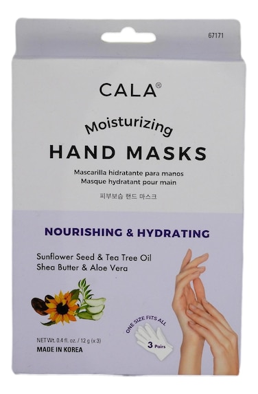 Cala Moisturizing hand masks 3 count 3 Count