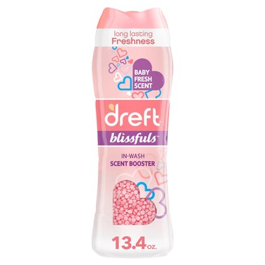 Dreft Blissfuls InWash Scent Booster Beads Baby Fresh 134 oz