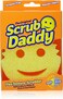 Scrub Daddy Original Dish Sponge Smiley Face Sponges for Cleaning  Washing Up Kitchen Non Scratch Scourers with FlexTexture Firm  Soft Scrubbing Dishwashing Scrubber  Yellow