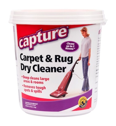 Capture Carpet Dry Cleaner Powder 25 Pound  Resolve Allergens Stain Smell Moisture from Rug Furniture Clothes and Fabric Mold Pet Stains Odor Smoke and Allergies Too
