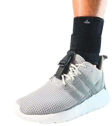 DOSH AFO Foot Drop Brace  Drop Foot Brace  Foot Drop Brace for Walking  AFO Brace for Foot Drop  Drop Foot Brace for Walking With Shoes  Ankle Foot Orthosis  Drop Foot Braces Foot Brace Black