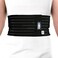 ITAMED Breathable Elastic Rib Brace for Men Ideal Compression Support WrapBelt for Broken Cracked Dislocated  Fractured Ribs Made in USA Black Small