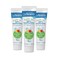 Dr Browns FluorideFree Baby Toothpaste Safe to Swallow Apple Pear 3Pack 14oz40g 03 years