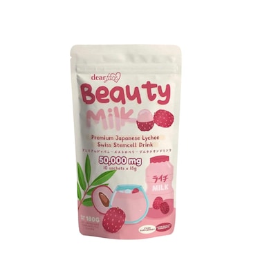 Dear Face Beauty Milk Premium Japanese Lychee Swiss Stemcell Drink