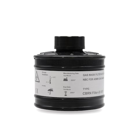 ANHUI Gas Mask Filter NATO Specifications NBC for 40mm CBRN Filter NATO with Longest Shelf Life 20 Years