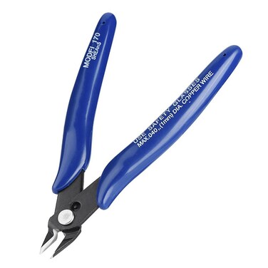 NECALON RicherR 3D Printer Wire Cutter Side Cutting Nippers Wire Cutter Snips Shears Diagonal Pliers Tool Compact Lightweight Refined and Comfortable Handle Design