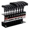 PERFORMANCE TOOL W80274 Sae THandle Hex Key Set 10Piece