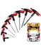 Lichamp T Handle Allen Wrench Set Metric Meter Thandle Tee Handle Allen Hex Key Set MM 2 25 3 4 5 6 8 10mm 8Pieces HeavyDuty Excellent Set