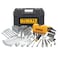 DEWALT Mechanics Tools Kit and Socket Set 142Piece 14  38 Drive MMSAE DWMT73802