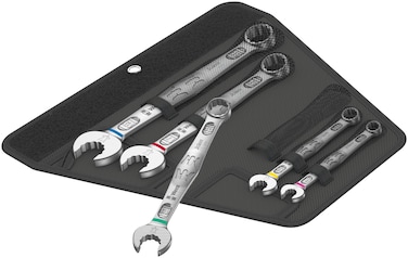 Wera 05020230001  6003 Joker 5 Set 1 Combination Wrench Set 5 Pieces