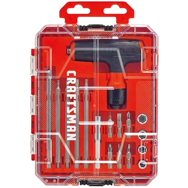 CRAFTSMAN Ratcheting Wrench Set THandle 20 Piece CMHT68133