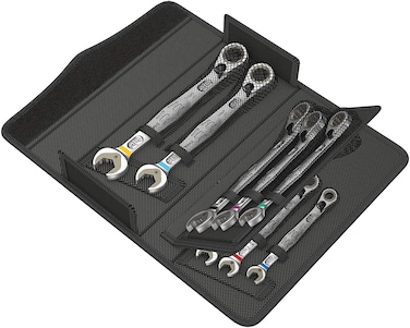 Wera 05020093001 Joker Set of Ratcheting Combination Wrenches Imperial 8 Pieces