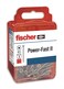fischer PowerFast II Box of Special Wood Screws 3 x 35 mm for Wood Screwing Connecting Solid Woods or Fixing Parts to Wood 15 Pieces