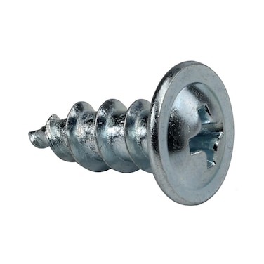 Rok 100 Pack Hardware 8 x 12 Standard Thread Truss Head Screws Wood Work MDF Zinc