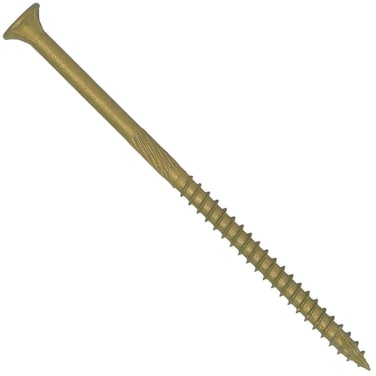 Jake Sales 10 x 4 Bronze Star Exterior Coated Wood Screw TorxStar Drive Head 1 Pound  48 Approx Screw Count  Multipurpose Exterior Coated TorxStar Drive Wood Screws