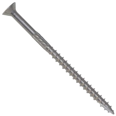 Jake Sales 9 x 212 Silver Star Stainless Steel Wood Screw TorxStar Drive Head 1 Pound  110 Approx Screw Count  300 Series Stainless Steel TorxStar Drive Wood Screws