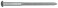 The Hillman Group 1878 12 X 3 in Zinc Round Head Slotted Wood Screw 20Pack