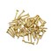 MEETOOT PreDrilling Screw 25pcs Brass Slotted Countersunk Head Screws Flat SelfTapping Wood Bolt Woodworking Screws Furniture Hardware 2 x 12Inch M2 x 12mm Gold