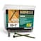 Deck Plus 48405 Wood Screws 10 x 3 Green 5lb Box