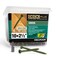 Hillman Deck Plus 48402 Wood Screws 10 x 212 Green 5lb Box
