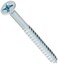 The Hillman Group 35049 Flat Head Phillips Wood Screw 6 x 1 12Inch 100Pack