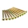 Mecion 10 Pcs Crib Screws M6 x 60mm Zinc Plated Hex Socket Head Cap Screws for Beds Headboards Chairs Furniture