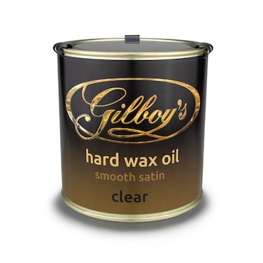 Gilboys Hard Wax Oil  Interior Wood Finish  1 Litre  All Natural Quick Drying Water  Heat Resistant  Perfect for Sealing  Finishing Kitchen worktops Stairs Floors Doors  Dining Tables