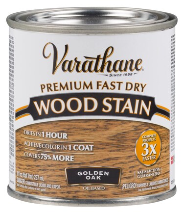 VARATHANE Premium Fast Dry Wood Stain 262021 Golden Oak