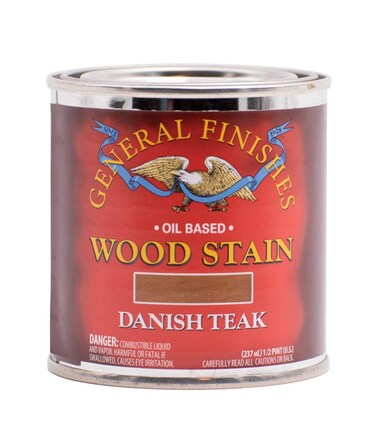 General Finishes Oil Based Penetrating Wood Stain 1 HalfPint DTHP 1