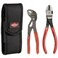 KNIPEX 00 20 72 V02 Mini pliers set in belt tool pouch