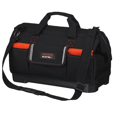 Black  Decker Tool Tote Bag for Matrix System WideMouth BDCMTSB
