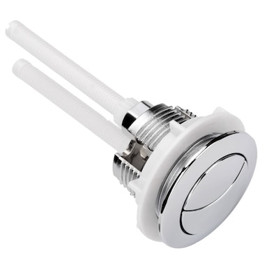 Dual Flush Toilet Water Tank Valve Push Button for 38mm Hole Cistern Lid