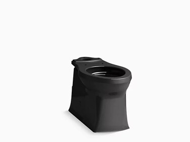 KOHLER 41447 Toilet Bowl Black Black