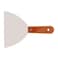Utoolmart Putty Sc 6 inch Carbon steel Stiff Putty Knives with Wooden Handle for Taping Paint Wall Floor Tile 1pcs