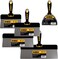 DEWALT Stainless Steel Big Back Taping Knife 4Pack  Free Bonus 6 Soft Grip Putty Knife  81012Inches  Soft Grip Handles  DXTT3172