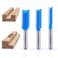 Newdeli 14 Straight Router bit Set Double Flute Straight Bit Set in Carbide Tipped Woodwork Carbide Wood Milling Cutter Woodworking Tools