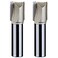 NACX 12inch Shank 58inch Cutting Dia 2Flute Straight Router Bit Carbide Tipped Plunge Router Bit 2Pcs