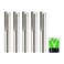 SHARPRO CNC Straight Router Bits 14 Inch Shank 22mm Cutting Length 2 Flute Carbide CNC Bits Applies to Wood Plywood MDF PVC and Acrylic 5PCS