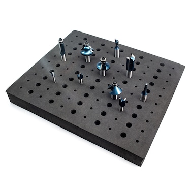 POWERTEC 71046 Router Bit Tray for 110 Bits