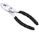 Edward Tools Slip Joint Pliers 6  Heavy Duty Carbon Steel with Rubber Grip Handle  Fine Grip Teeth in front and Coarse teeth in back  Rust resistant finish 1