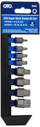 5942 8Piece XZN Super Short Socket Bit Set