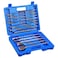 COMOWARE Rotary Hammer Drill Bits Set  Chisels SDS Plus Concrete Masonry Hole Tool 17pcs with Storage Case