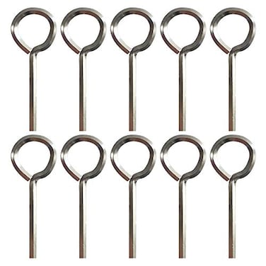 Sfemn 18 Standard Hex Key with Full Loop Allen Wrench Door Key for Push Bar Panic Exit Devices Solid Metal  10 Packs