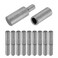 YSKmanhuo 20 PCS Weldable Barrel Hinges 238 x 12 Heavy Duty Steel Weld On Bullet Door Hinge Detachable Hinges for Trailer Ramp Gate Swing Door 10 PCS