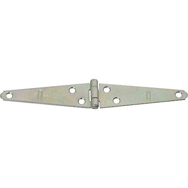 National Hardware N127514 V280 Light Strap Hinges in Zinc plated 2 pack4 Inch
