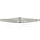 National Hardware N127514 V280 Light Strap Hinges in Zinc plated 2 pack4 Inch